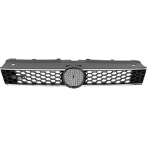 VW POLO 09-17 Honeycomb Svart/Krom Sportgrill GTD-Look DIEDERICHS